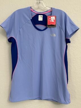 The North Face Flash Dry T-Shirt S/S Womens Size Large Lavender/Purple